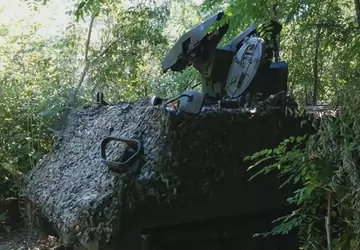 Ukrainische gepanzerte Mannschaftstransportwagen M113 haben türkische ...