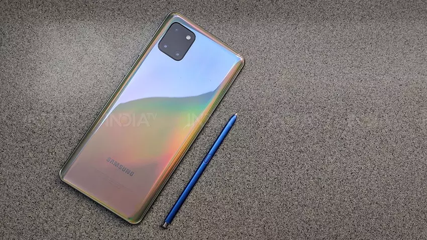 Samsung Galaxy Note 10 Lite hat ein neues Sicherheitsupdate erhalten