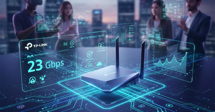 TP-Link testete erstmals Wi-Fi 8: das neue Protokoll bietet Geschwindigkeiten von bis zu 23 Gbit/s