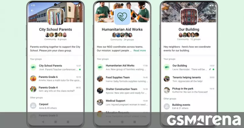 WhatsApp führt Communities ein, um gemeinsame Gruppen zusammenzubringen