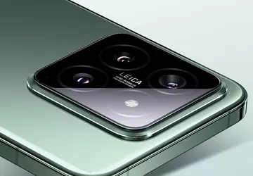 Das Xiaomi 14 Pro ist außerhalb ...