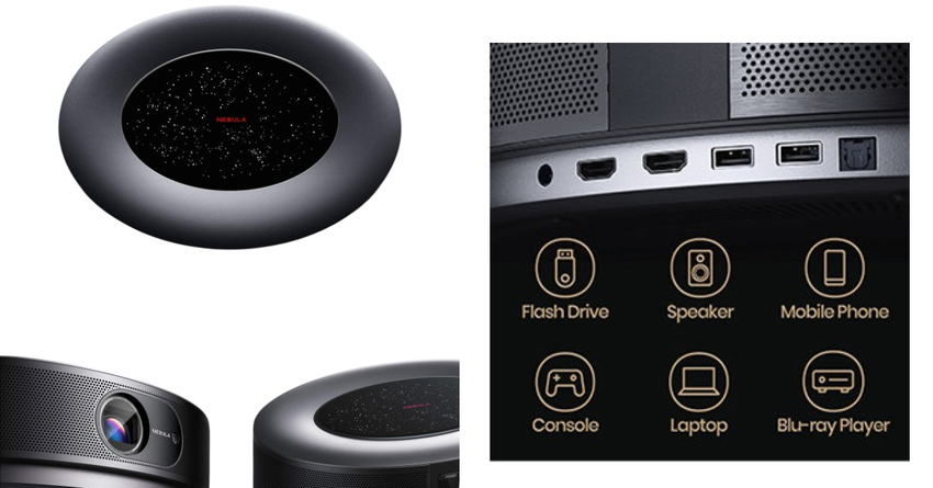 Anker Nebula Cosmos Max beamer mit roku