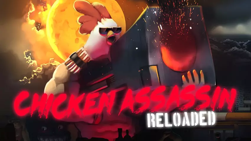 Der Hahn war noch nie so brutal: GOG hat ein Giveaway für das satirische Spiel Chicken Assassin gestartet: Reloaded