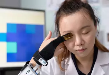 Hightech-Handschuh kann Glaukom zu Hause diagnostizieren