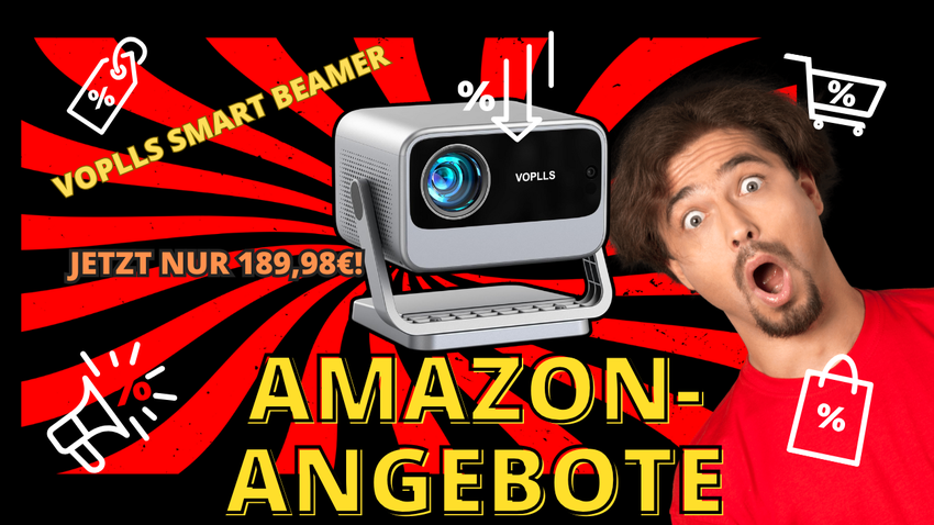 VOPLLS Smart Beamer: Intelligentes Heimkino-Erlebnis - Jetzt 110€ reduziert!
