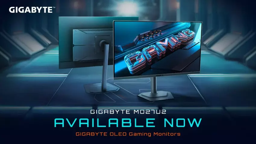 GIGABYTE stellt MO27U2 QD-OLED 27″ 4K 240Hz Monitor für Gamer in den USA und der EU vor