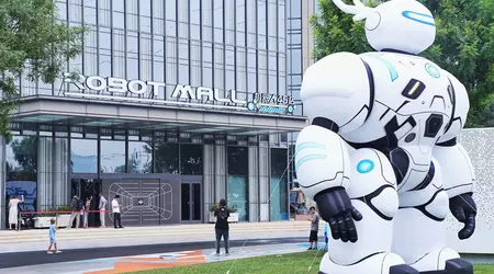 Die Zukunft ist da: Robot Mall, ein riesiges spezialisiertes Zentrum für die Demonstration, den Verkauf und die Wartung von Robotern, hat in Peking eröffnet