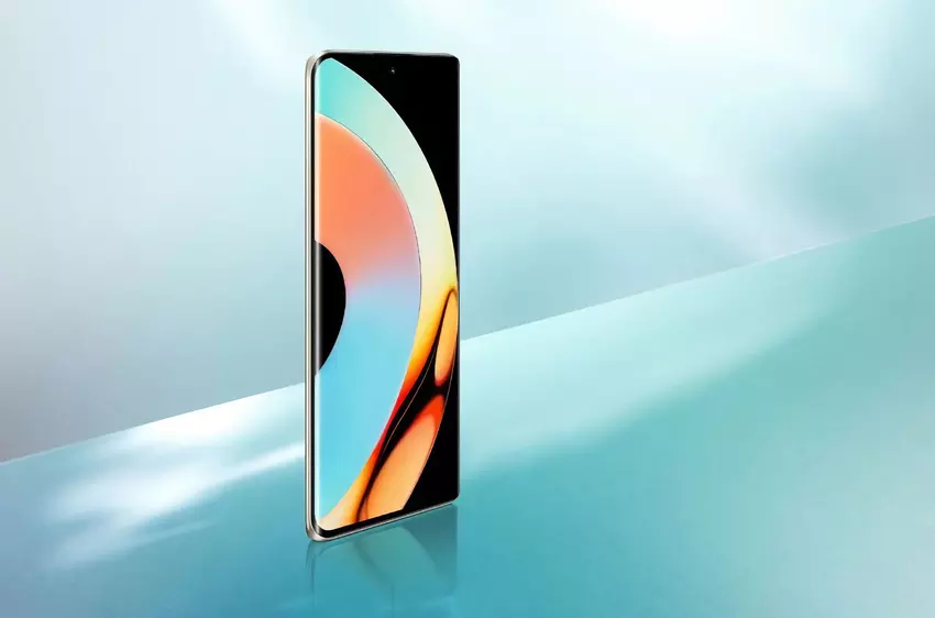 120 Hz OLED-Bildschirm, abgerundete Kanten und 2,33 mm dicker unterer Rahmen: realme Teaser zeigt realme 10 Pro+
