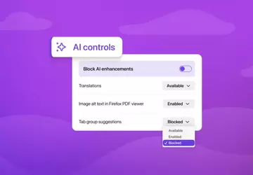 Firefox kann AI-Funktionen vollständig deaktivieren