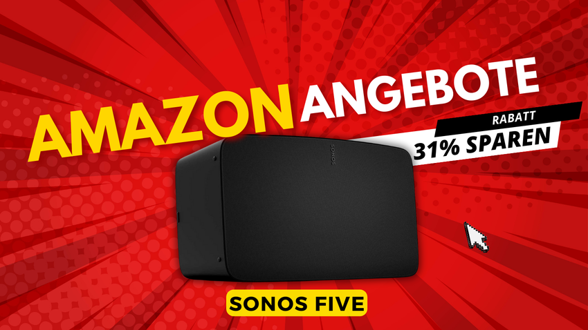 Sonos Five Premium-Lautsprecher – Jetzt 200€ sparen und audiophilen Klang erleben!