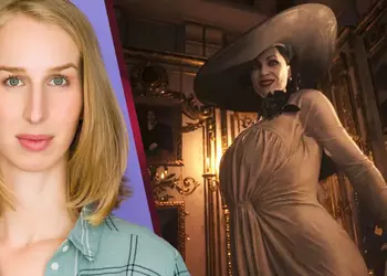 Lady Dimitrescu, die einem der Antagonisten ...