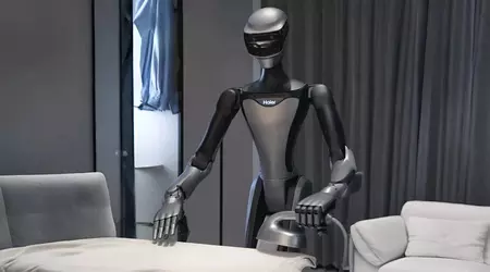 Termin des Haushalts: Haier hat HIVA Haiwa vorgestellt, einen humanoiden Roboter, der kocht, Teller wäscht und alles in perfekter Ordnung hält