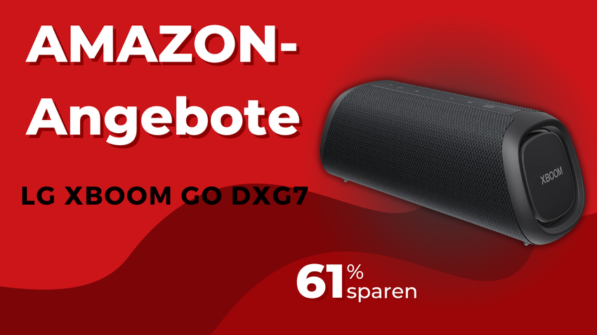 LG XBOOM Go DXG7 Bluetooth Party Speaker - Jetzt 110€ Rabatt!