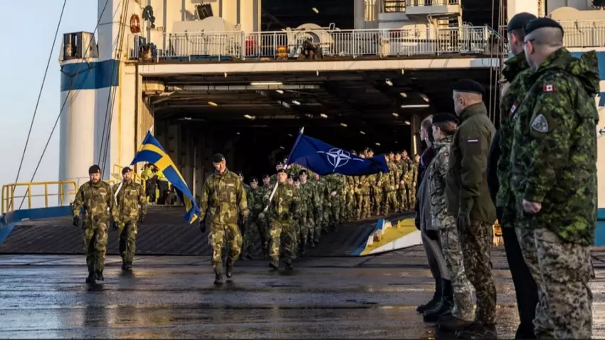 Schweden verlegt erstmals ein mechanisiertes Bataillon nach Lettland