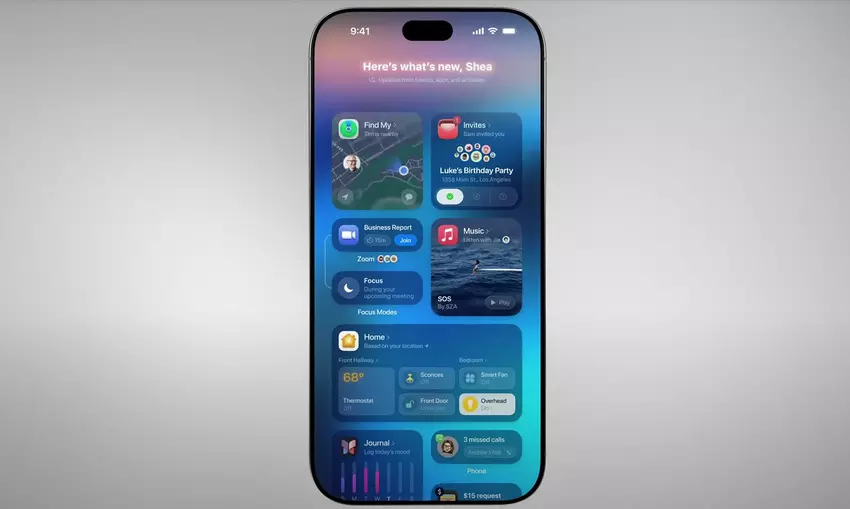 So könnte die iOS 19-Oberfläche aussehen: Ein Blogger hat ein realistisches Konzept geteilt