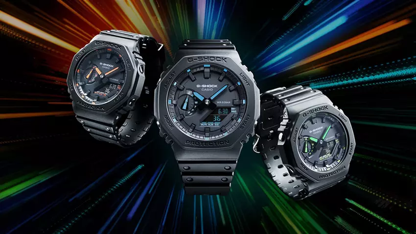 Casio G-Shock GA-2100AS in Europa erhältlich: neue Modelle mit Carbon Core Guard Technologie 