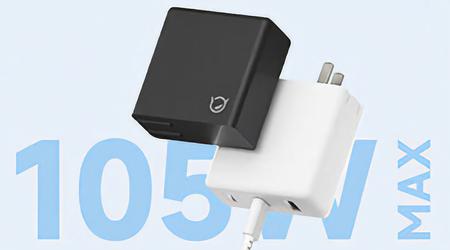 Lenovo hat mit dem Verkauf eines GaN-Ladegeräts mit drei Anschlüssen und einer Leistung von 105 W für 23 $ begonnen