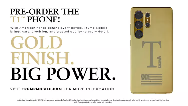 Trump Mobiles „American“ T1 Smartphone stellt ...