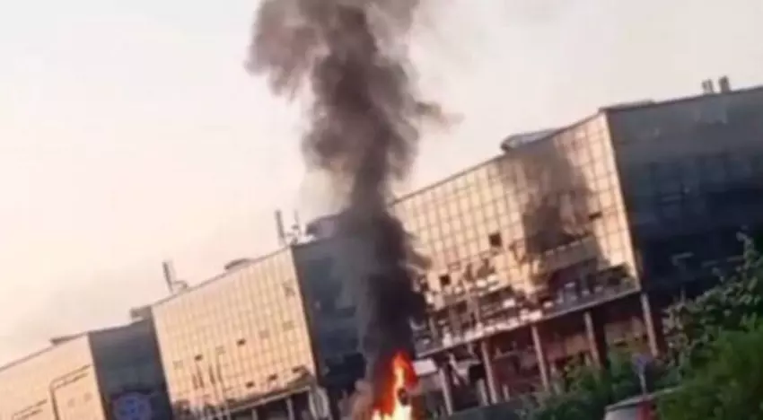 Ukrainische Drohnen greifen russisches Technologiezentrum bei Moskau an