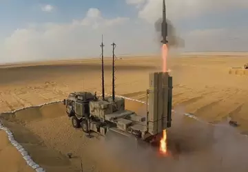 Das deutsche Boden-Luft-Raketensystem IRIS-T SLM hat ...