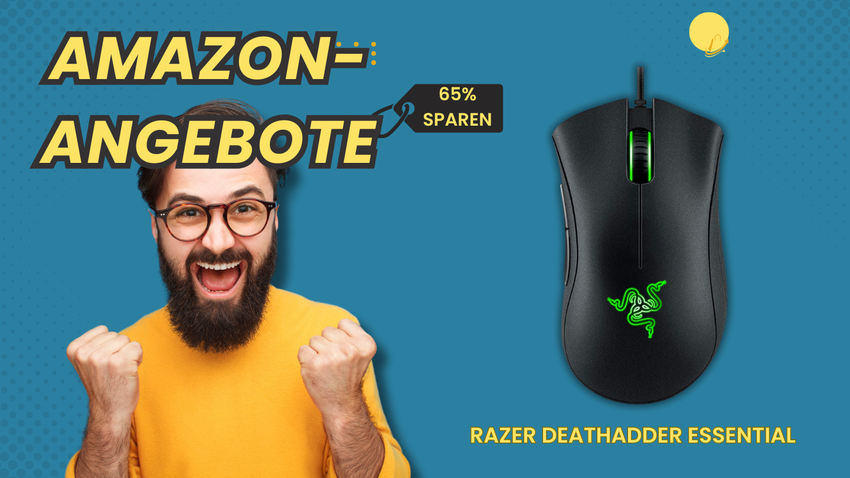 Razer DeathAdder Essential Gaming-Maus – Jetzt 65% sparen