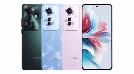 OPPO Reno 11 F: 120Hz OLED-Display, MediaTek Dimensity 7050 Chip, 64 MP Kamera und IP65 Schutz für $305