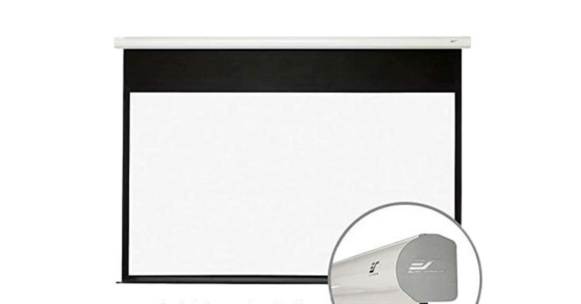 Elite Screens Electric Spectrum 4k beamer leinwand test