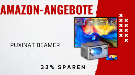 Puxinat 4K Beamer – Jetzt 50€ Rabatt sichern!