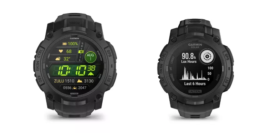 Nachtsicht, verstecktes GPS und neue Aktivitäten: Die neue Instinct 3 Tactical Edition von Garmin