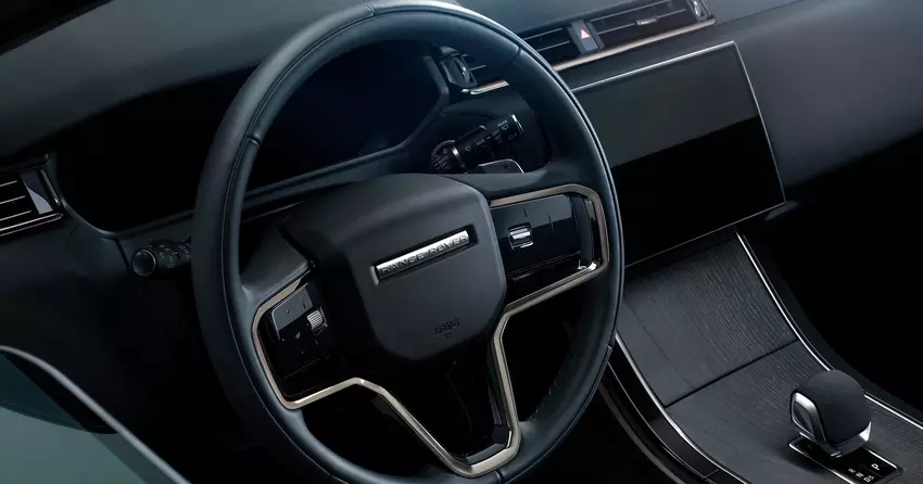 Frontale des Range Rover Velar