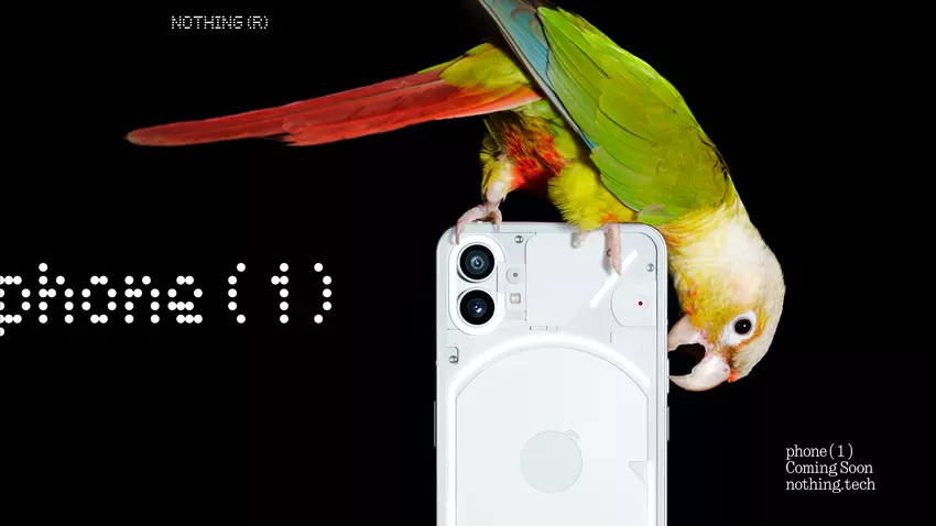 Transparente Rückseite und Dual-Kamera: Nichts zeigte das Design des Phone-Smartphones (1)