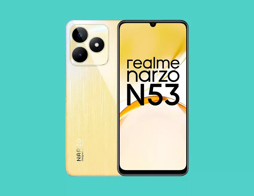 realme narzo N53: 90Hz LCD-Display, Unisoc T612 Chip und 5000mAh Akku für $109
