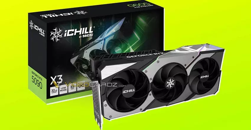 RTX 5090-Verpackung von iChill