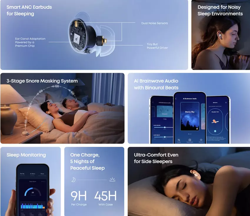 Soundcore Sleep A30 Kopfhörer