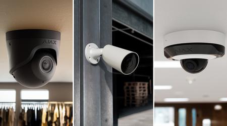TurretCam, BulletCam und DomeCam Mini: neue Ajax Systems Sicherheitskameras mit bis zu 4K Auflösung und IP65 Schutz