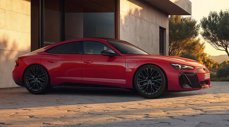 Audi hat die Basisversion des e-tron GT enthüllt - nur ein 585 PS starker quattro.