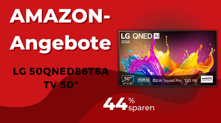 LG 50QNED86 50" Smart TV Bundle – Jetzt 527€ günstiger!