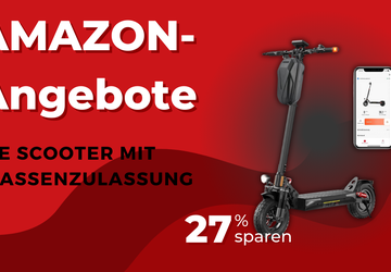 Markei T4 E-Scooter im Gelände-Look – ...