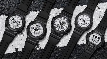 Casio stellt neue Black and White Kollektion mit aktualisierten G-SHOCK Modellen vor