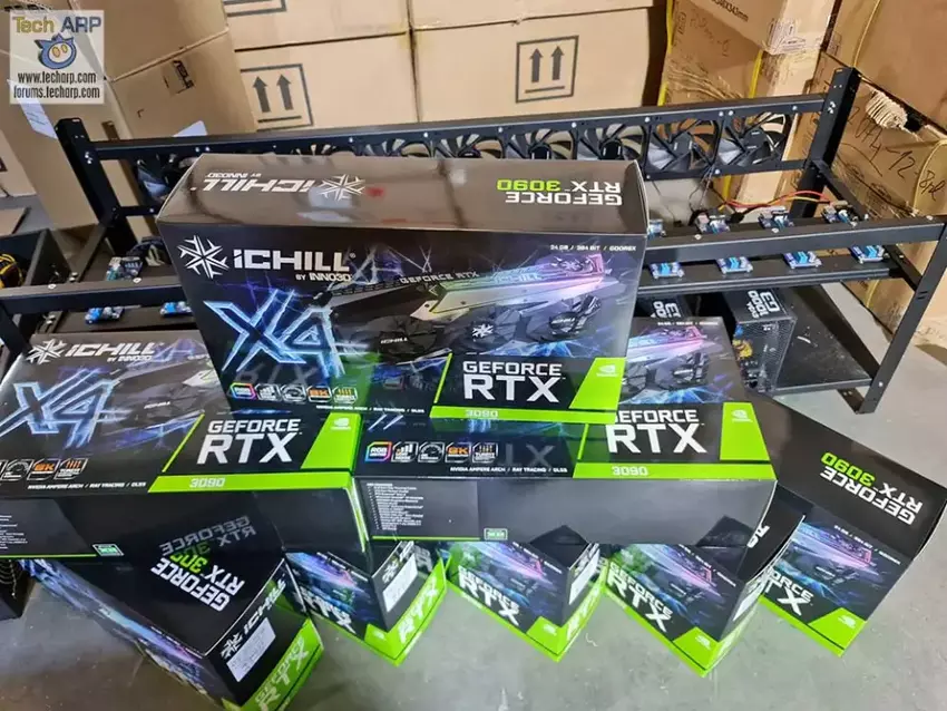 Das Mining von Altcoins ermöglicht es, die Kosten einer GeForce RTX 3090 in 60 Jahren wieder hereinzuholen