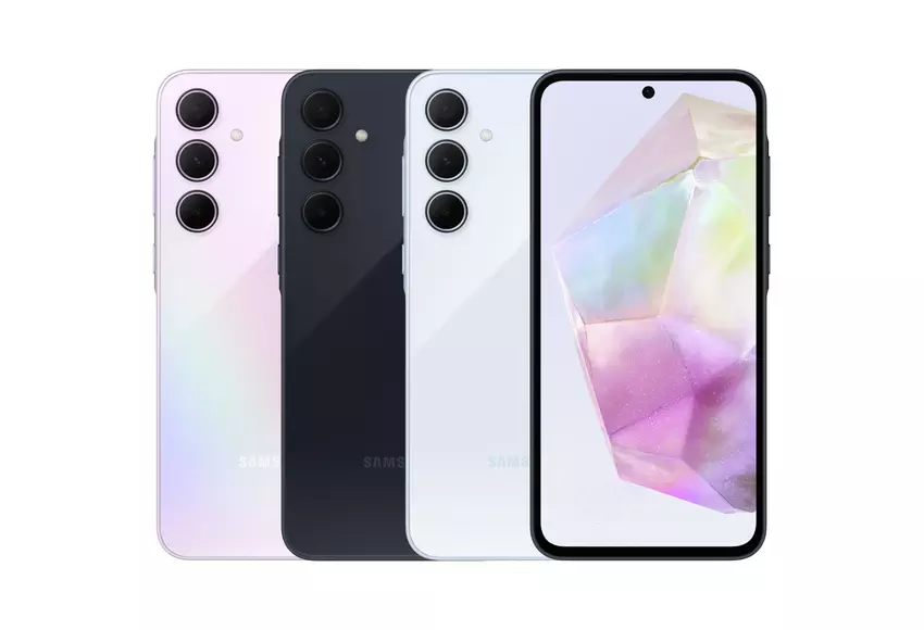 Samsung Galaxy A55 und Galaxy A35 sind auf offiziellen Presse-Renderings erschienen