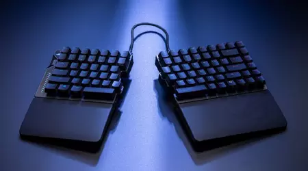 Asus hat die ROG Falcata vorgestellt, eine stylische Split-Tastatur für Fans des wettbewerbsorientierten Spielens