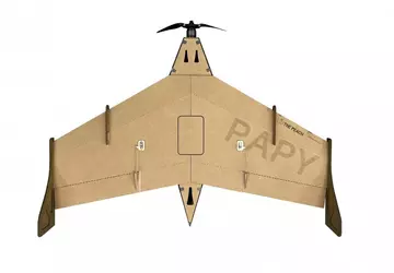 Koreaner bieten Papidrone-800 Papp-Kamikaze-Drohne an, die ...