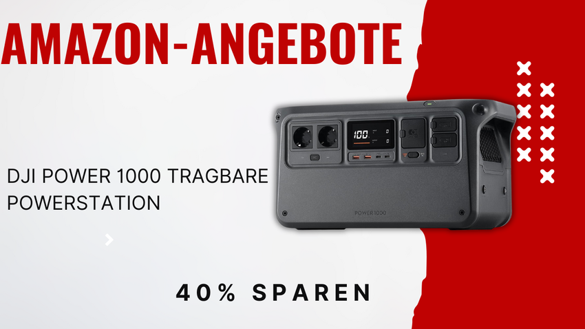 DJI Power 1000 Powerstation jetzt für 599€ - Satte 400€ günstiger!