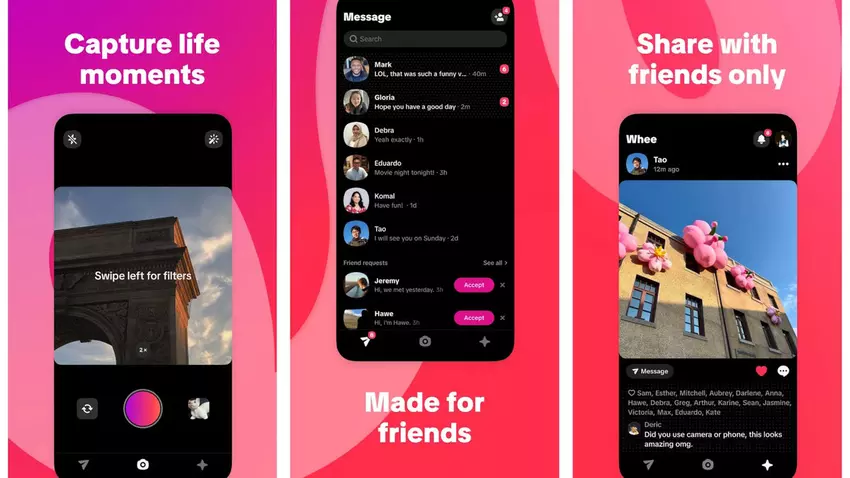 ByteDance, der Entwickler von Tiktok, testet eine neue App namens Whee, die an Instagram erinnert