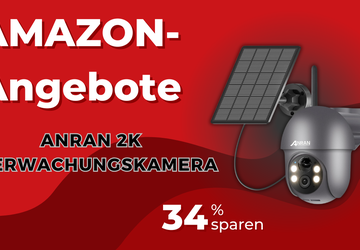 ANRAN 2K Solar Überwachungskamera – Sparen ...