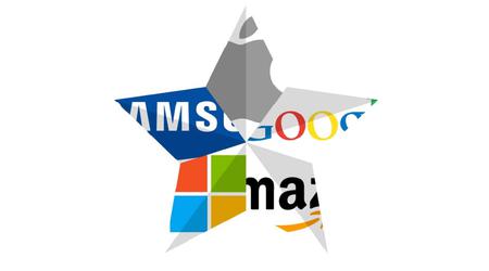 Die 100 teuersten Marken sind bereits mehr als 3 Billionen Dollar wert - allen voran Apple, Microsoft, Amazon, Google und Samsung