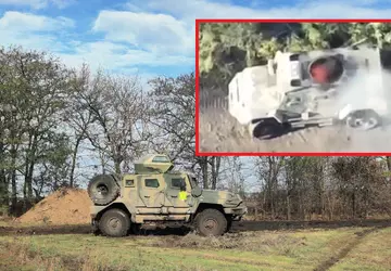 Eine FPV-Drohne zerstörte Russlands neuesten MRAP ...
