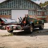 Das Batmobile in der Ausstellung