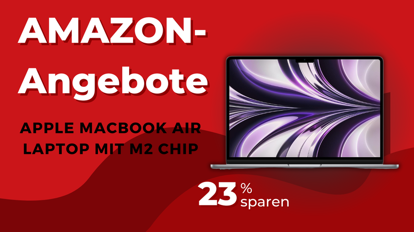Apple MacBook Air M2 Laptop Bundle – Jetzt 271€ sparen!